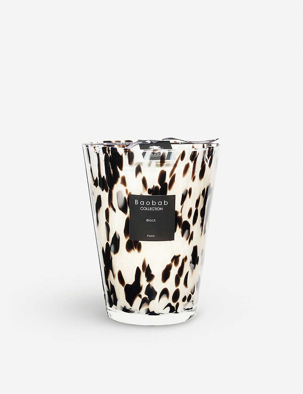 Baobab XL Black Pearl Candle 14 Inches 