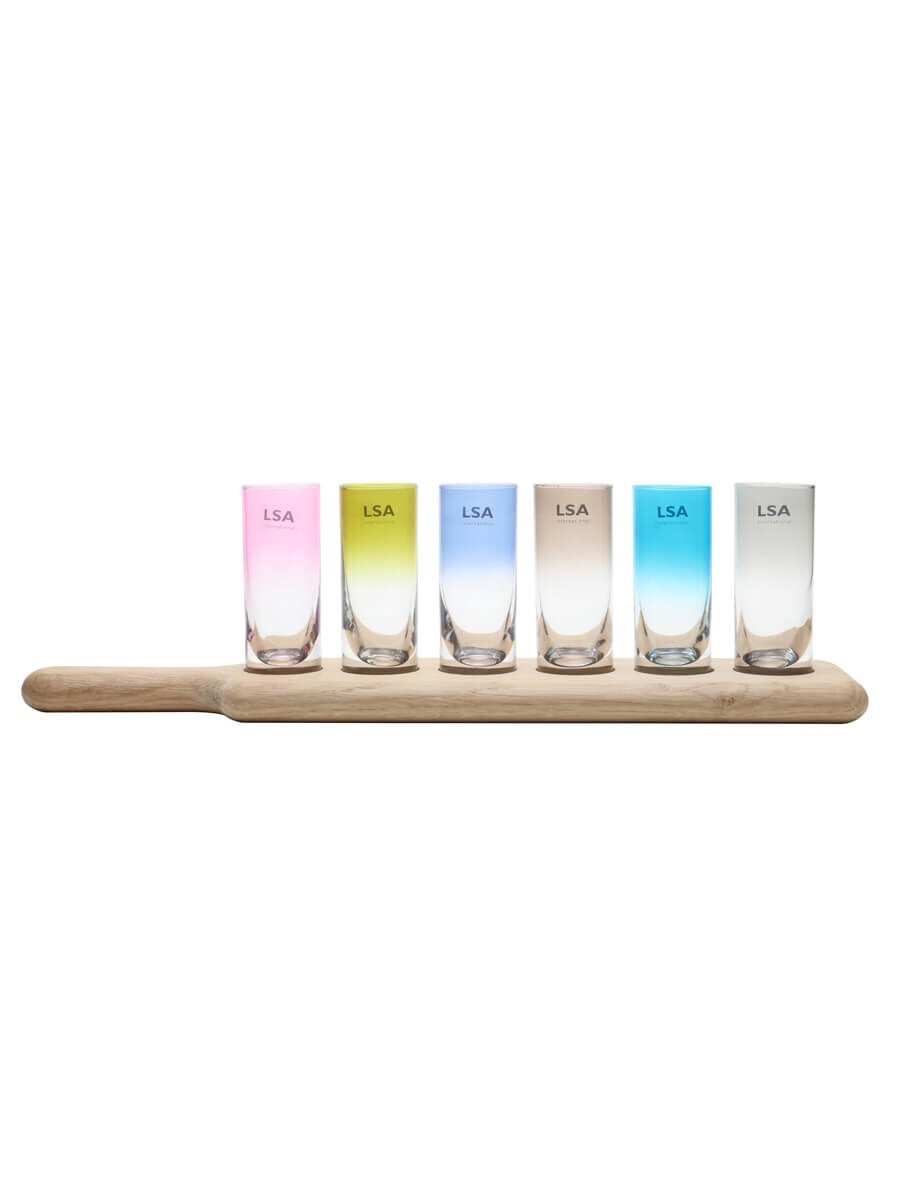 Lsa Shot Glasses On Paddle PURCHASED