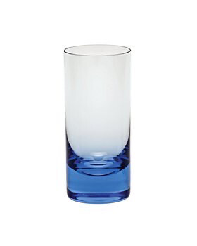Moser Crystal Blue Vodka Shot Glasses Set Of 6