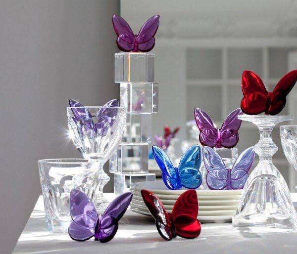 Baccarat Crystal Blue Butterfly PURCHASED