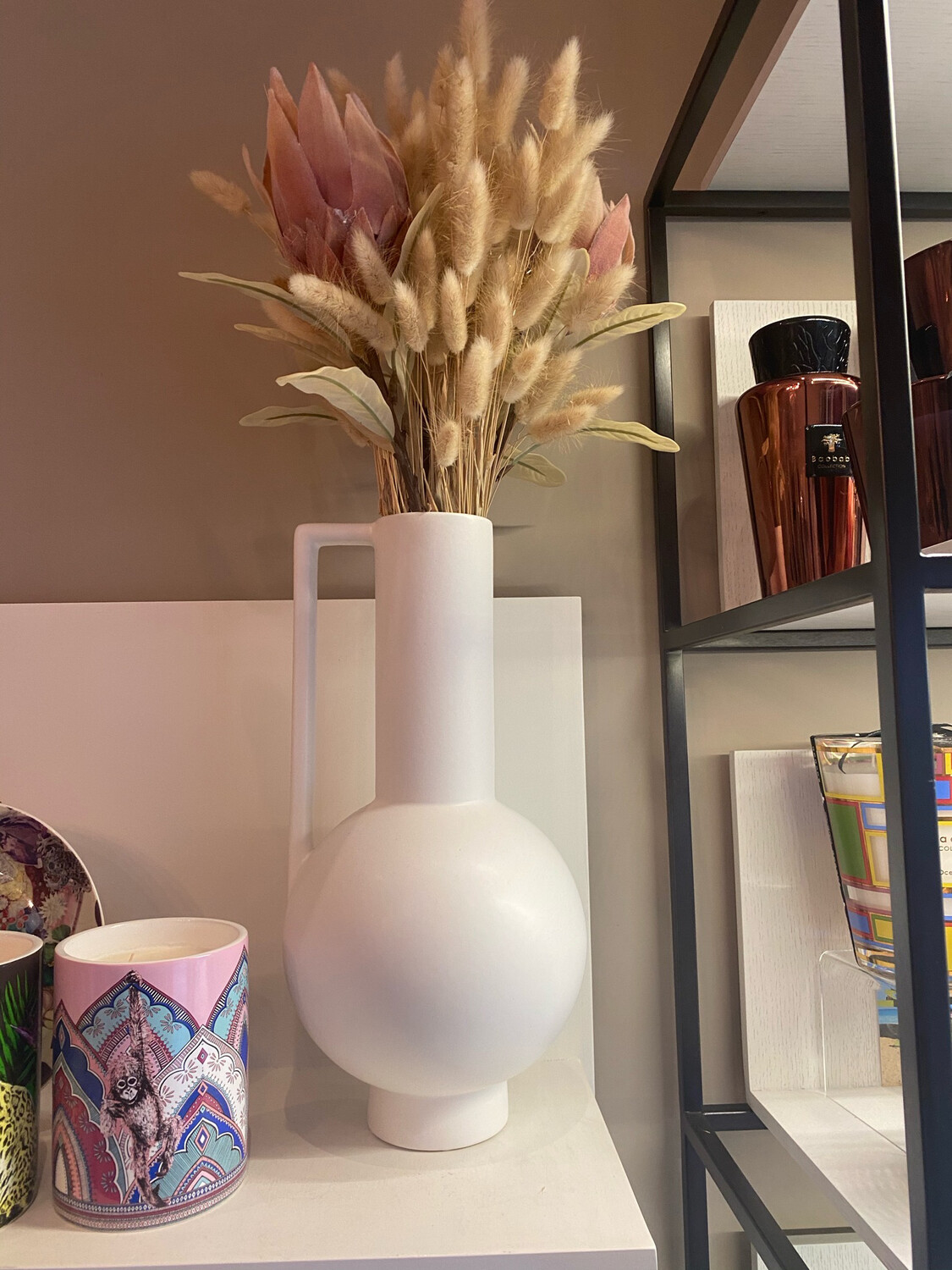 White Ceramic Pitcher