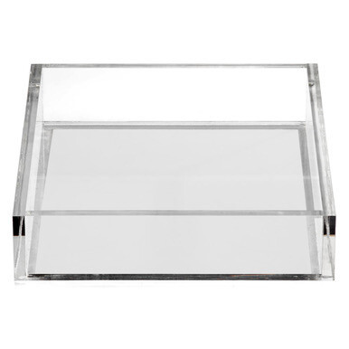 Square Acrylic Tray