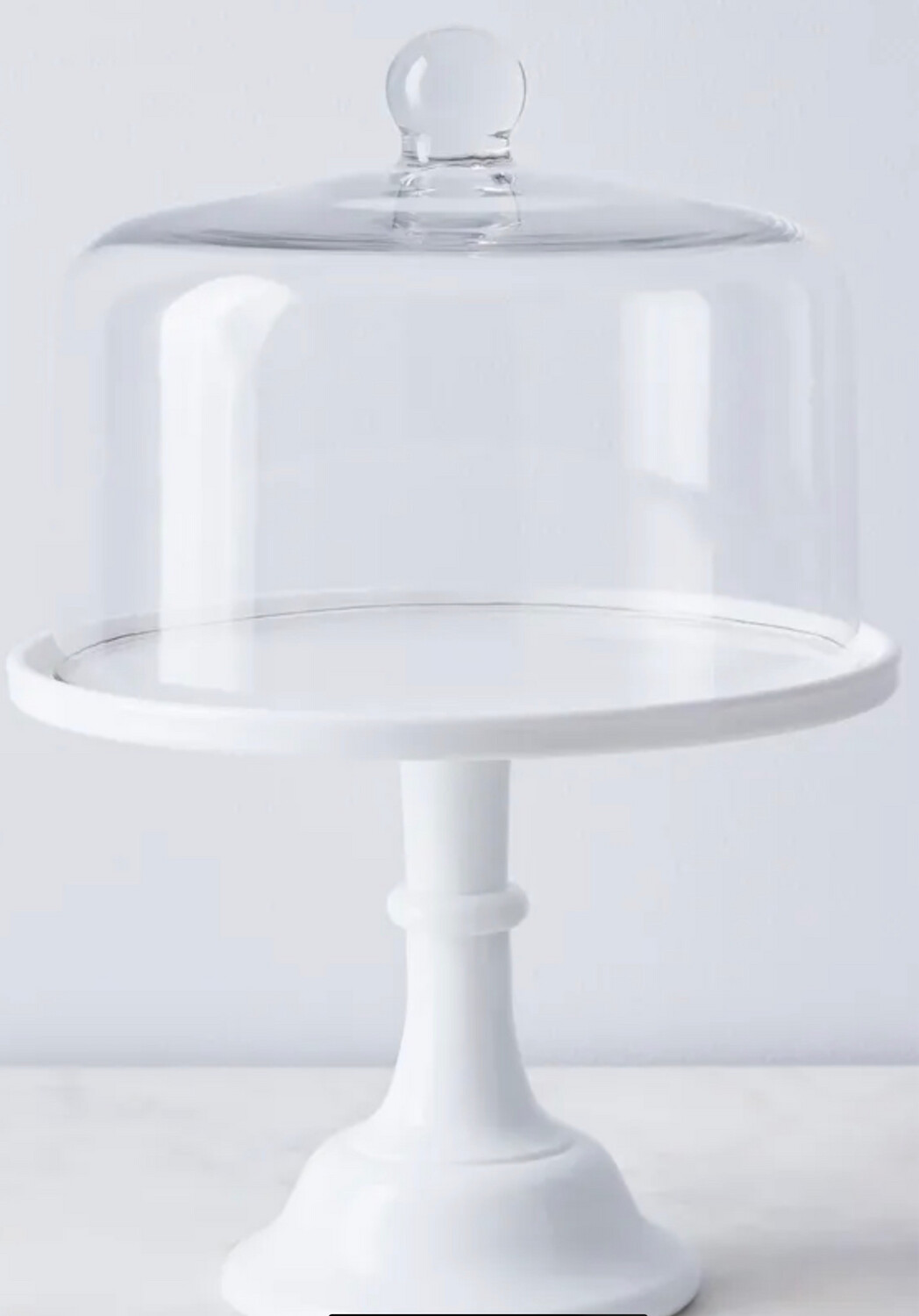 Mosser White Cake Stand