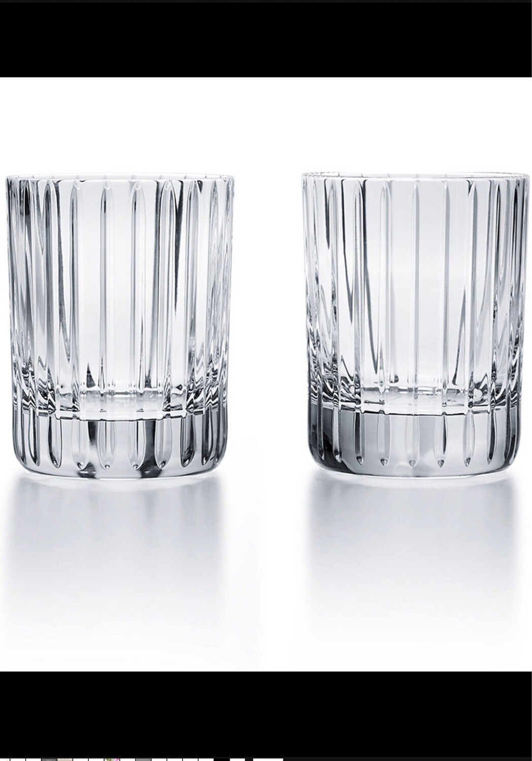 Baccarat Harmony DOF Set Of 2 1 PURCHASED Needs 1