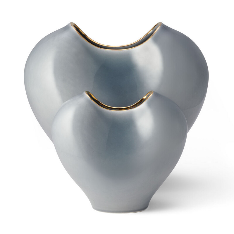 Aerin Paola Grey Heart Vase Purchased