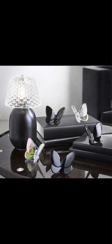 Baccarat Crystal Black Butterfly Purchased
