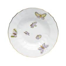 Herend Evictp1 16 Large Rim Soup Bowls