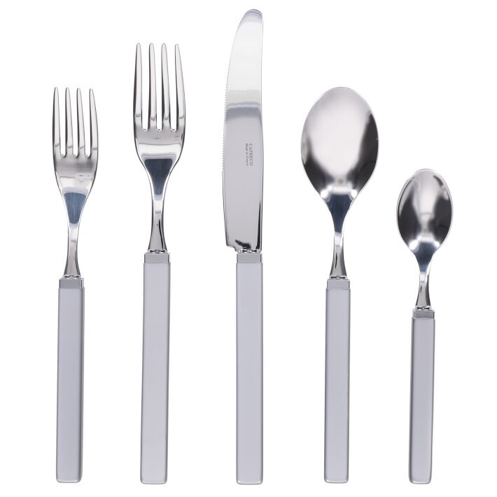 Capdeco City Grey Flatware Needs 16 