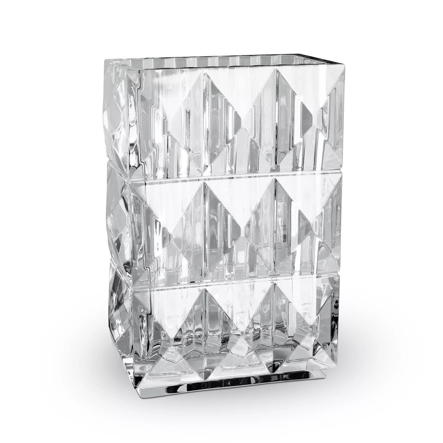 Baccarat Crystal Clear Louxor Vase PURCHASED