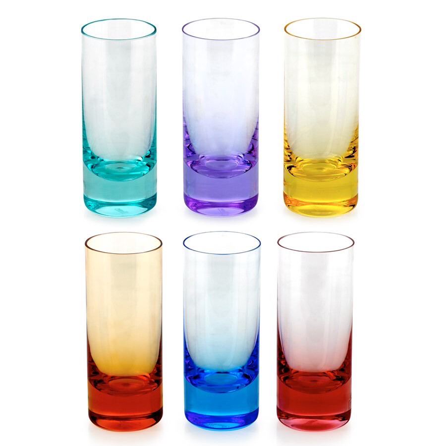 Moser 6 Assorted Vodka Shot Glasses PURCHASED