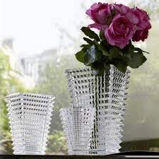 Baccarat Rectangular Eye Vase