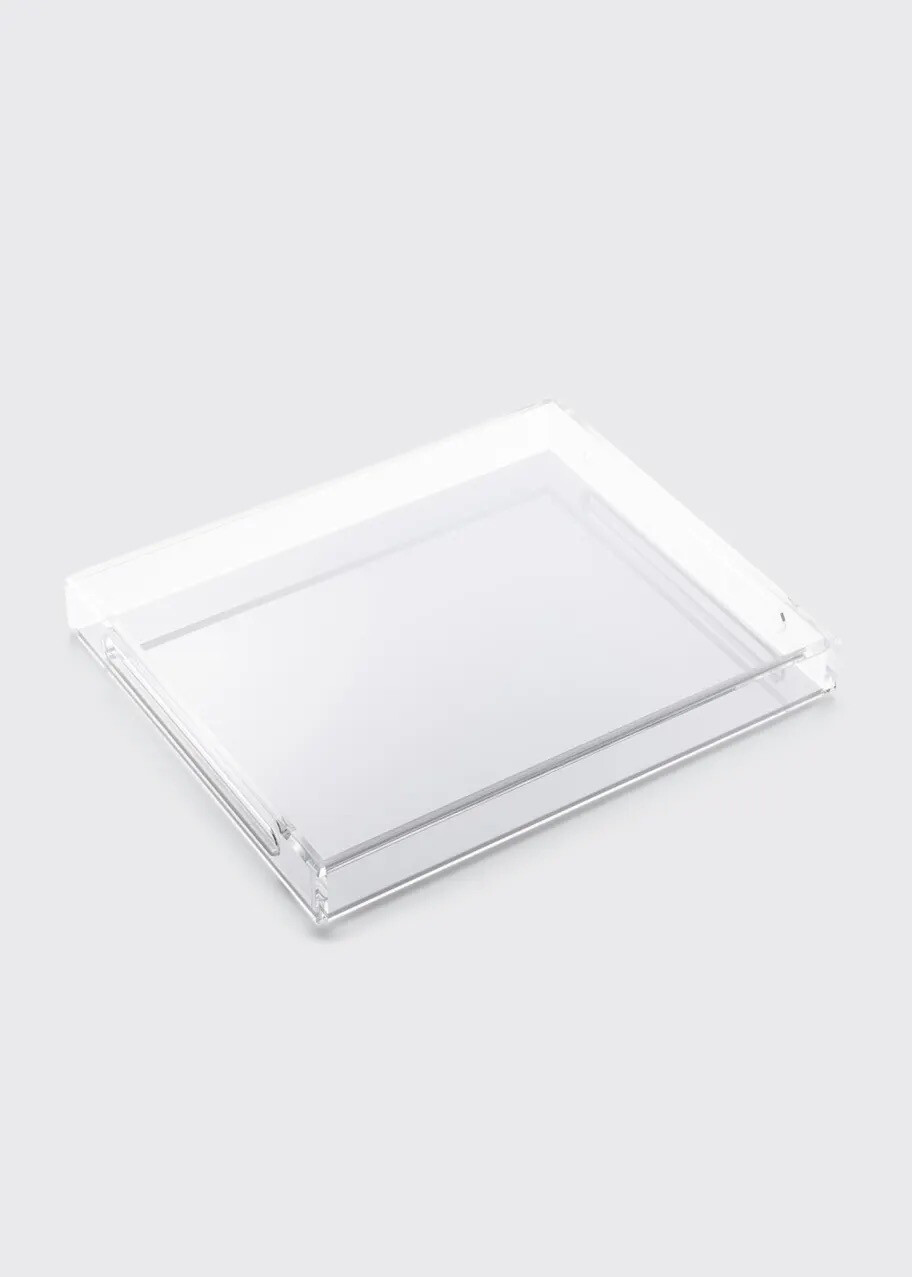 Jr Williams White Acrylic Tray With Handles Purchased!