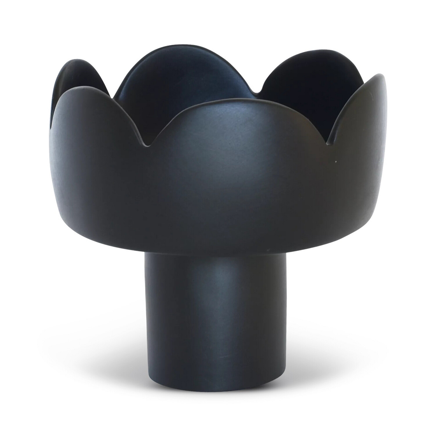 Tina Frey Fleur Large Black Bowl