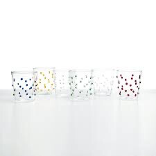 Zafferano Party Tumbler Assorted Colors Set Of 6 Needs 2