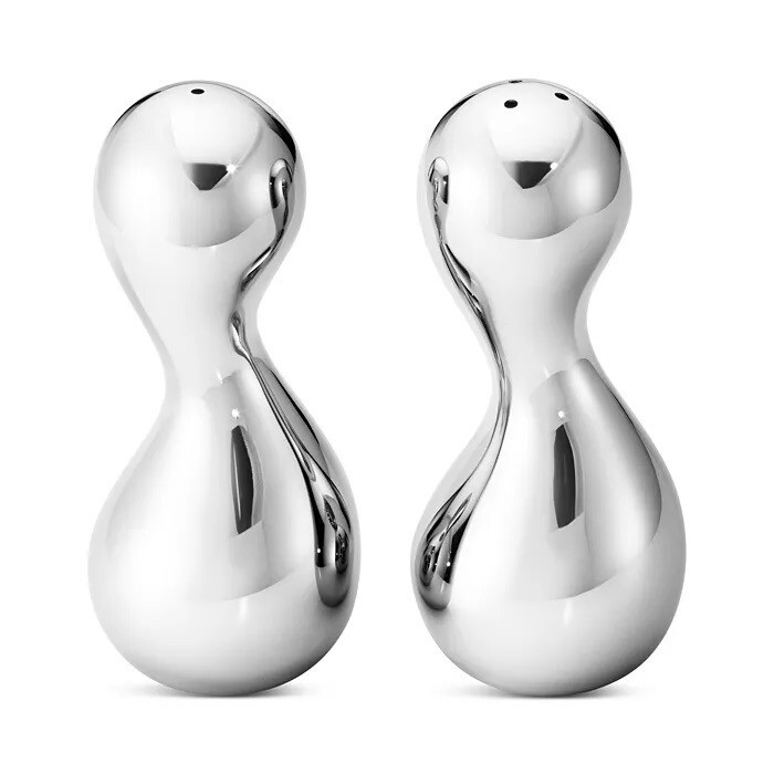Georg Jensen Cobra Salt And Pepper Shakers