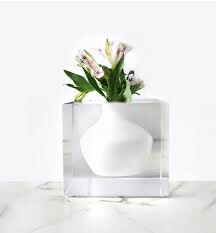 Jr Williams White Vase