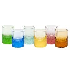 Moser Crystal Pebbles Set Of 6 Shot Glasses Purchased 