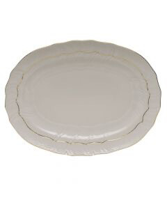 Herend Golden Edge 15 “ Oval Platter