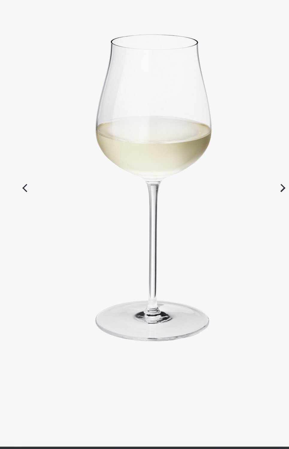 Georg Jensen Sky White Wine Goblet Set Of 6 Needs 2