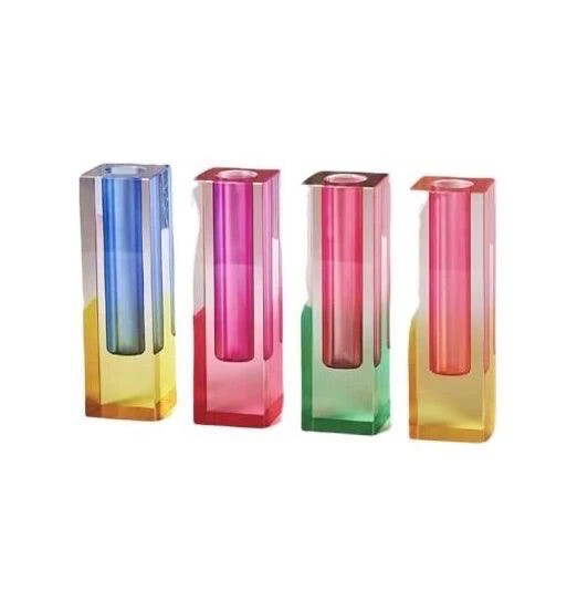 Rainbow Acrylic Vases 2 Purchased