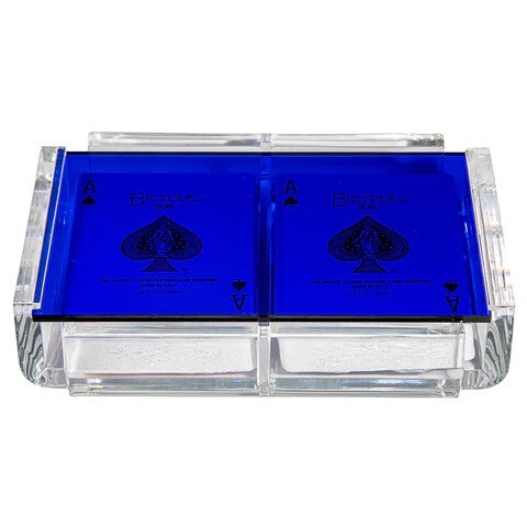 Luxe Dominoes Blue Card Game