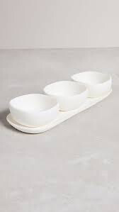 Tina Frey White Dip Set