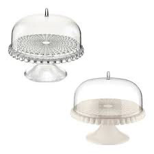 GUZZINI White Cake Dome With Cover PURCHASED
