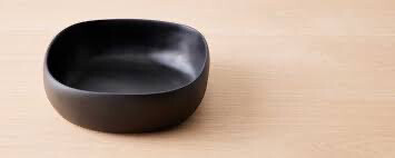 Tina Frey Black Square Large bowl