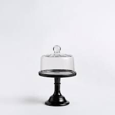 Black Mosser Cake Stand
