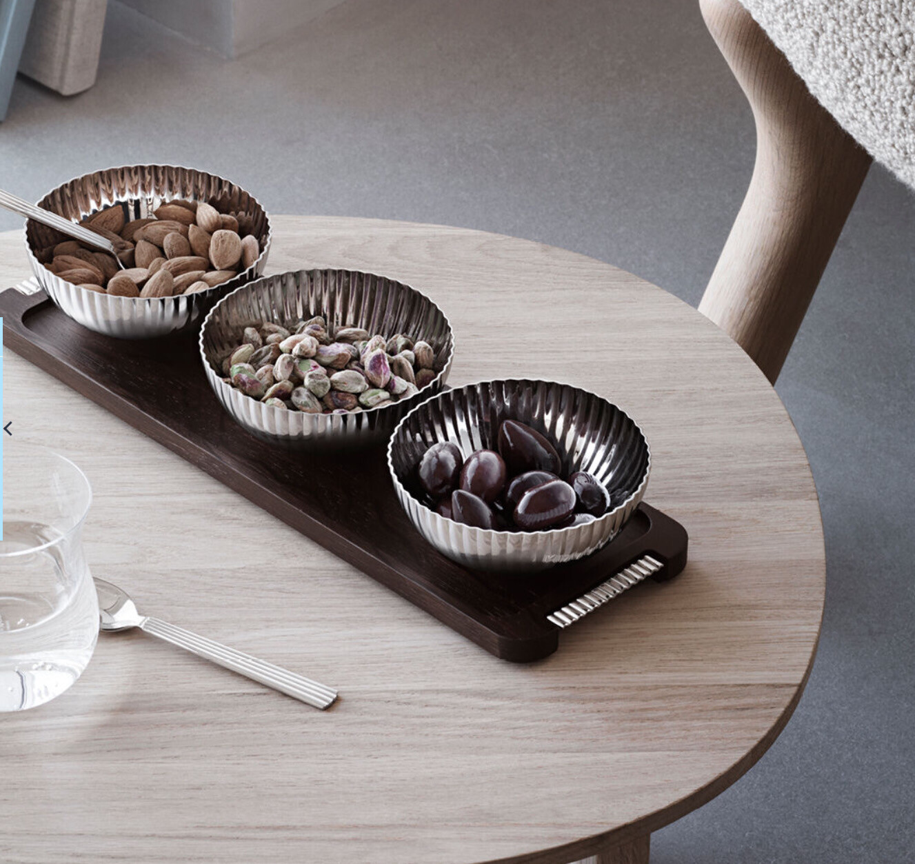 Georg Jensen Bernadotte Wood Dip Set