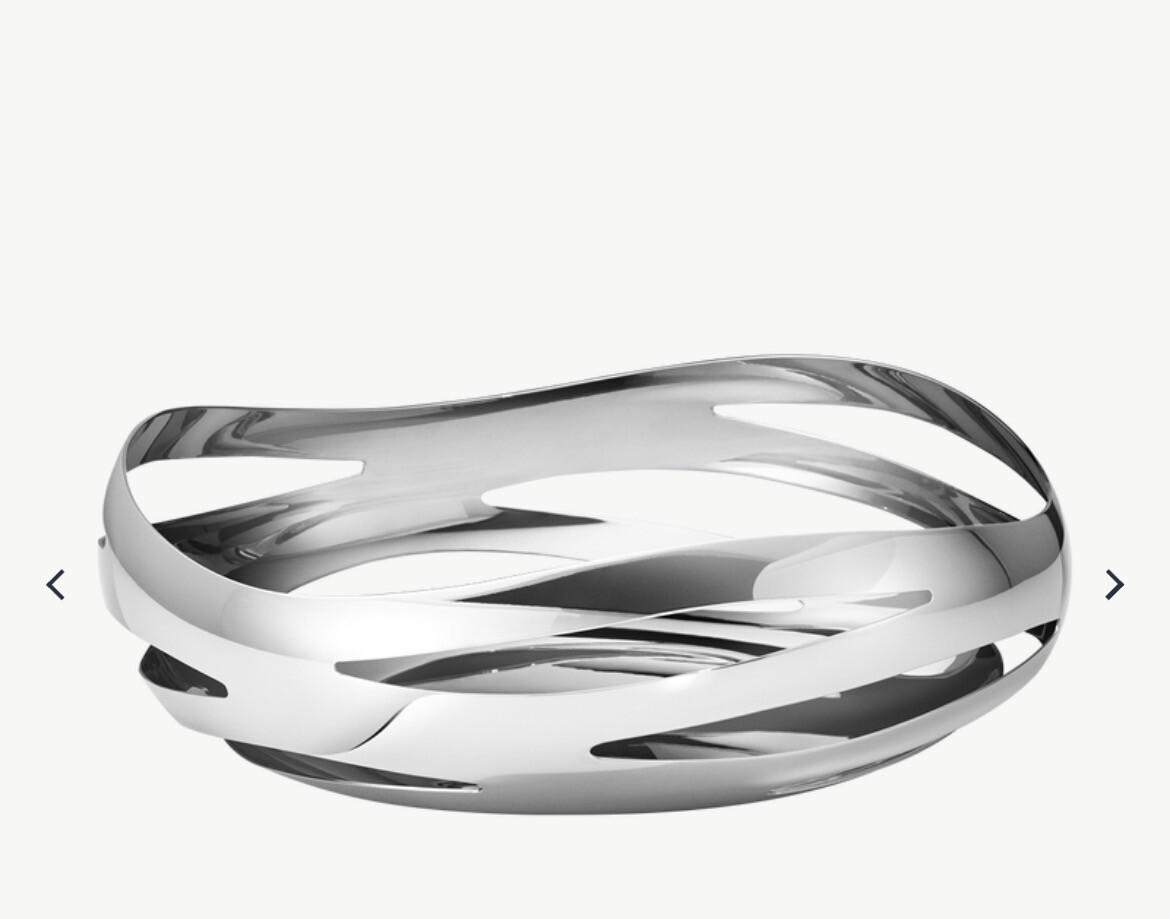 Georg Jensen Cobra Bread Basket PURCHASED