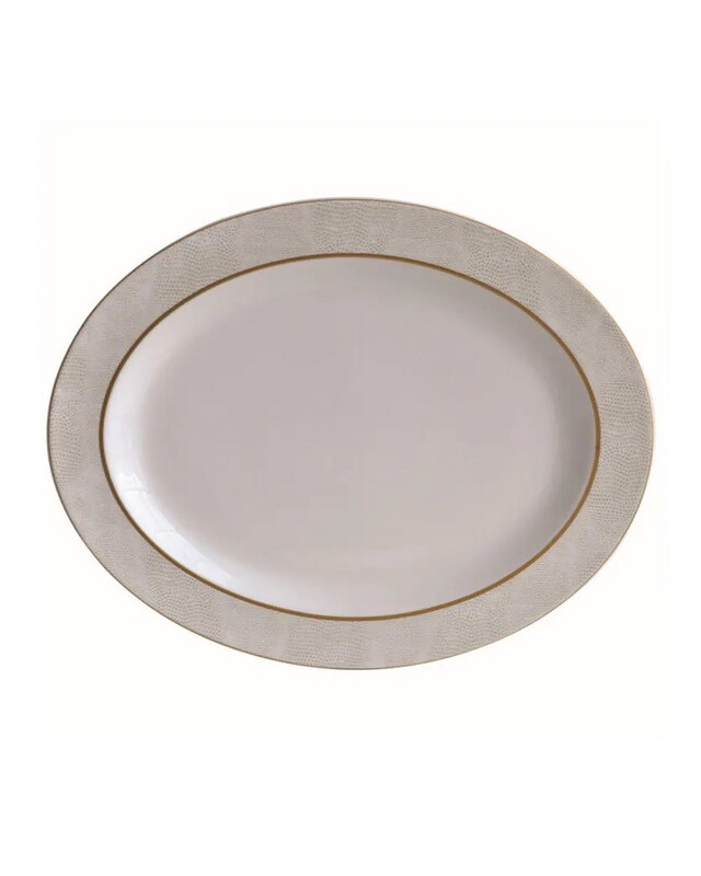 Bernardaud Sauvage Or 13” Oval Platter