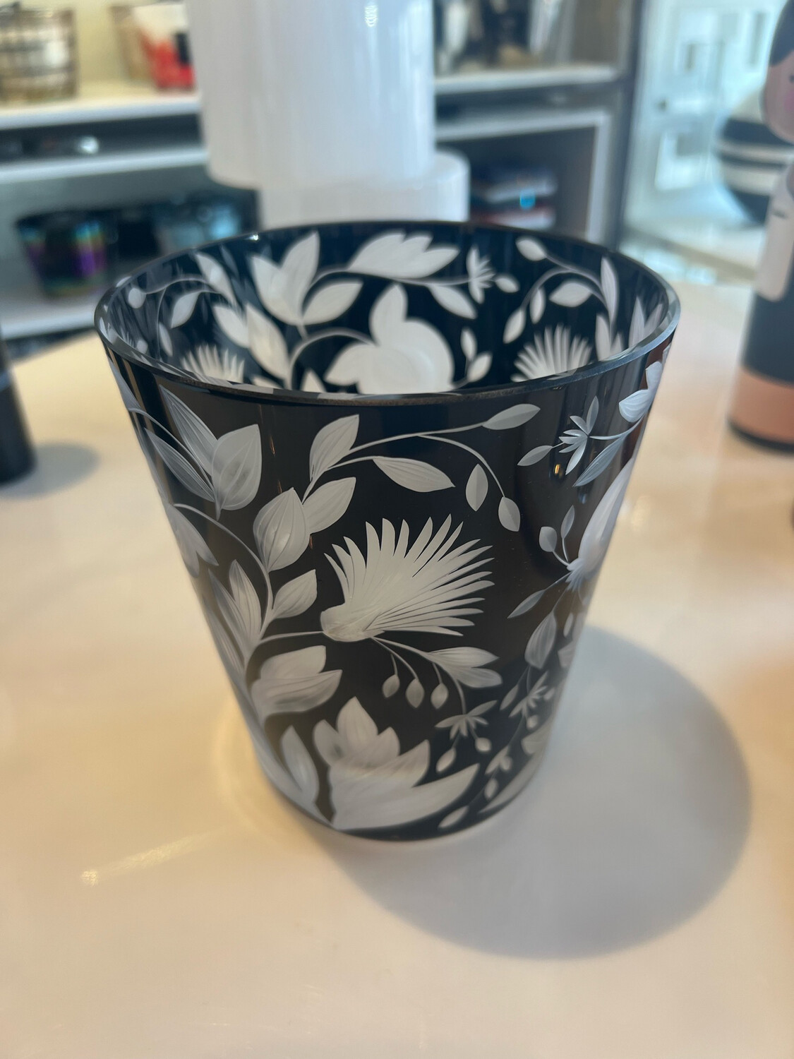 Artel Black Vase