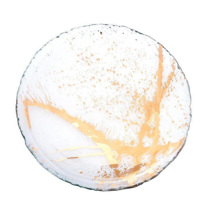Annie Glass Jaxson Round Tray Purchased