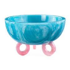 Jonathan Adler Blue Resin Bowl