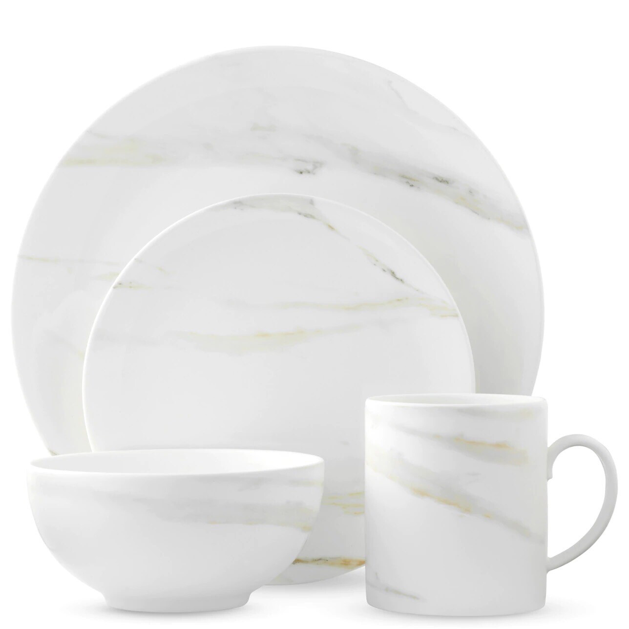 Wedgewood Vera Venato Imperial Dinner/ Salad/ Cereal Needs 12