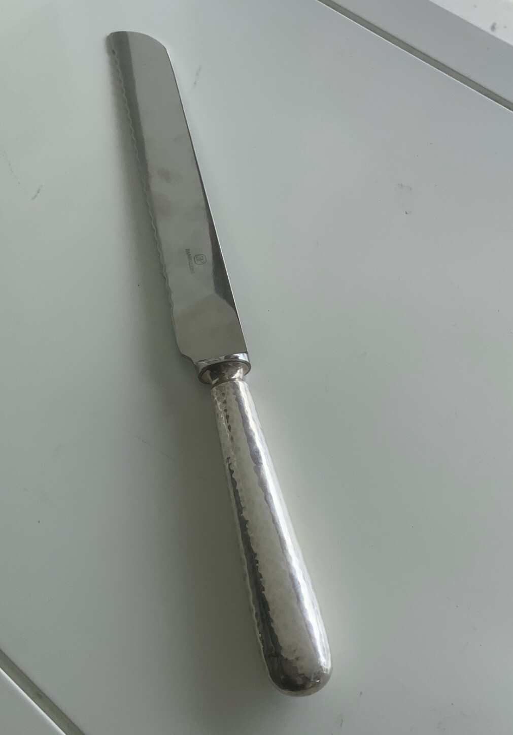 Pampaloni Sterling Bread Knife
