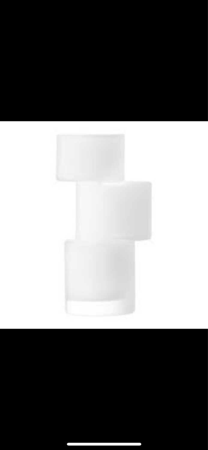 LSA Tiered Vase White Lg Purchased