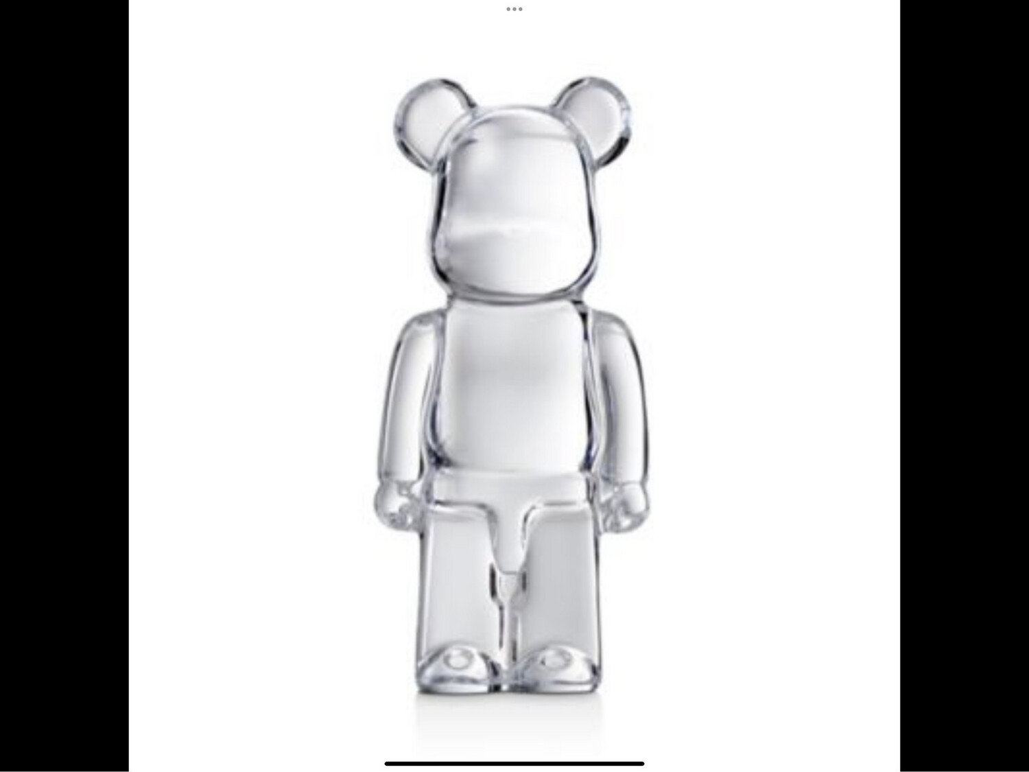 Baccarat Clear Bear Brick
