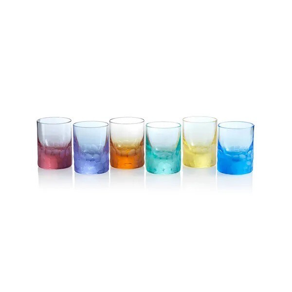 Moser Pebbles Shot Glasses Set Of 6