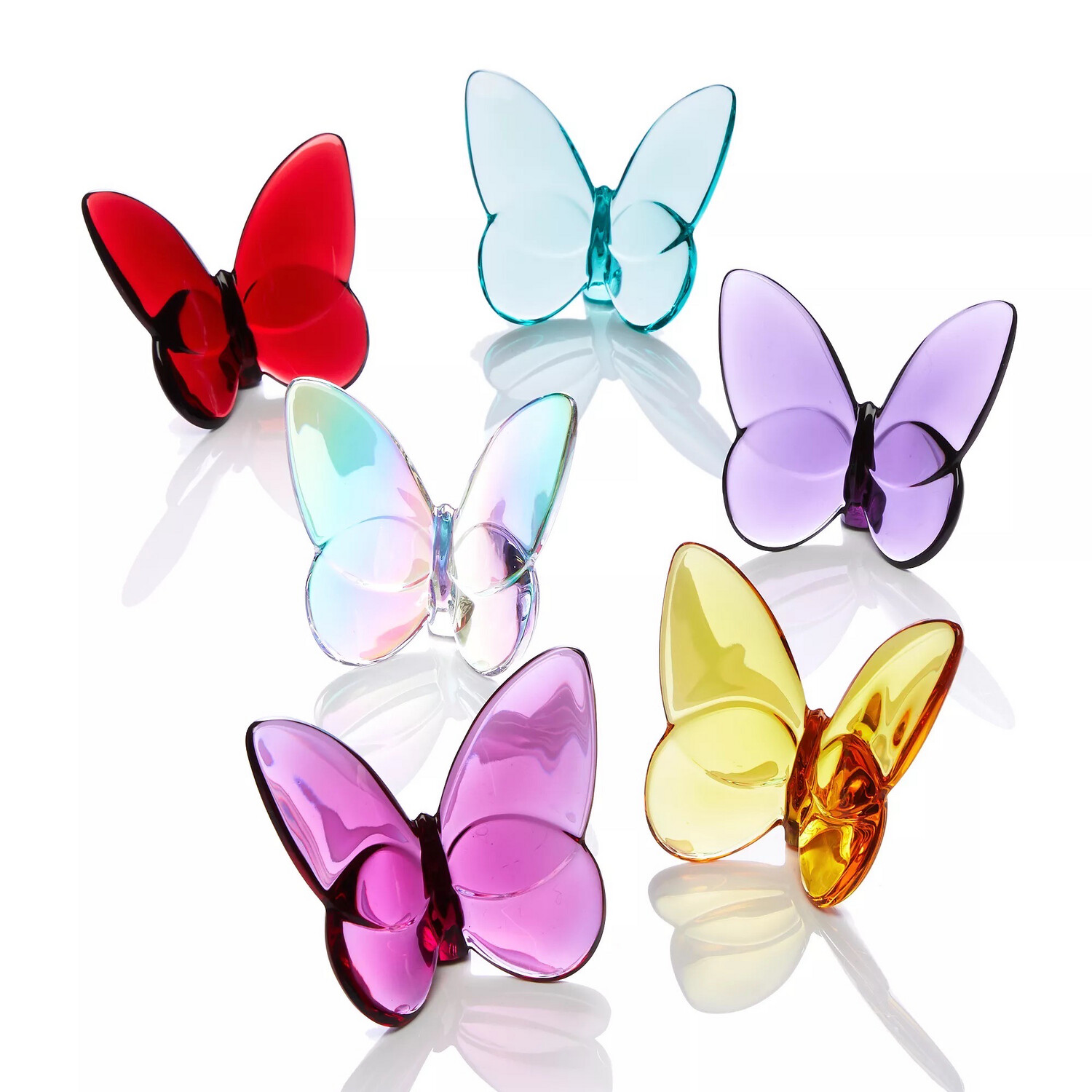 Baccarat Crystal Purple Butterfly