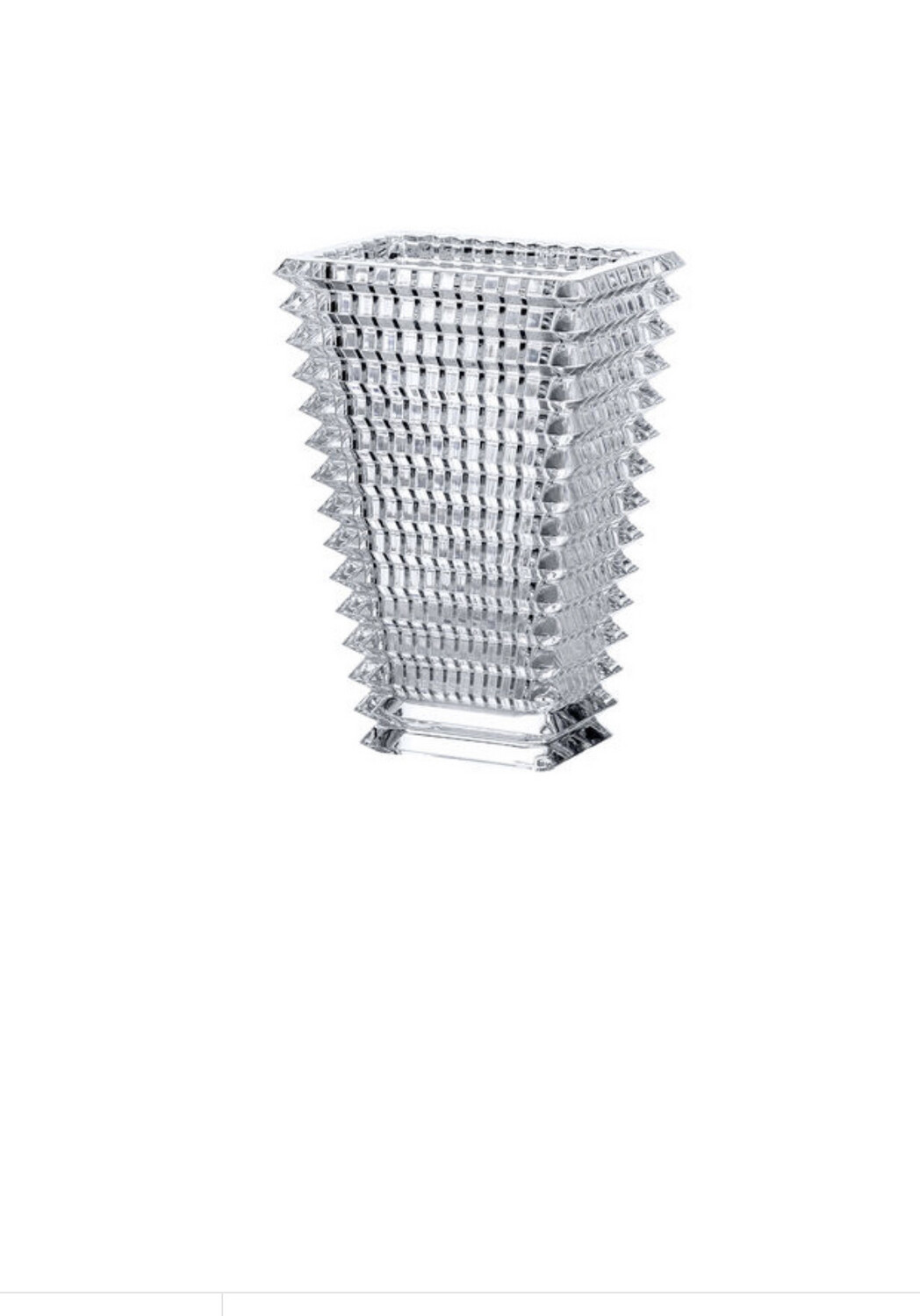 Baccarat Crystal Eye Vase