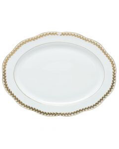 Herend Golden Laurel Oval Platter PURCHASED