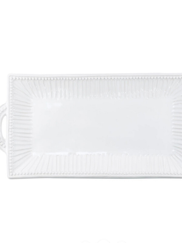 Vietri Incanto stone rectangular tray with handles PURCHASED