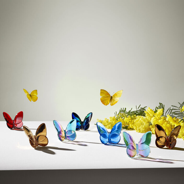 Baccarat Turquoise Butterfly