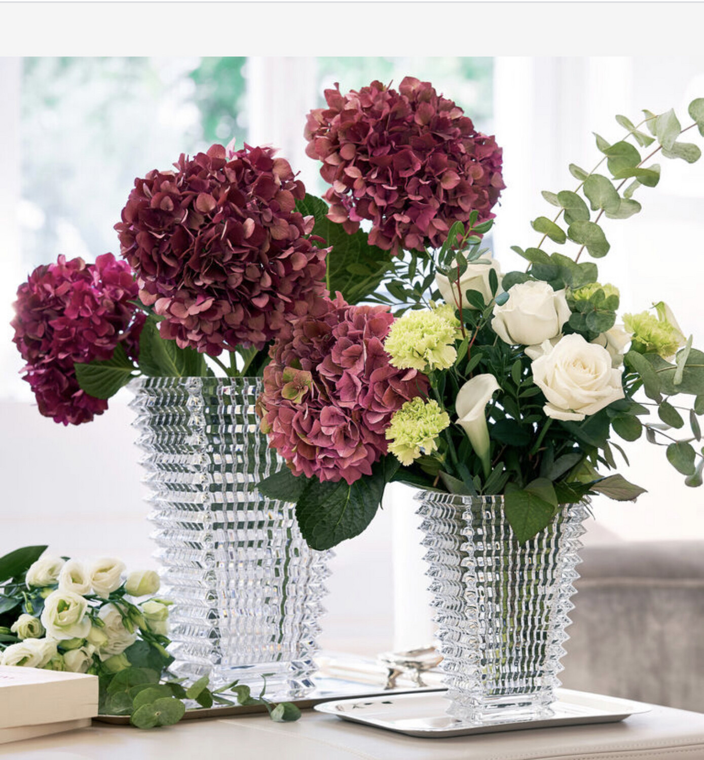 Baccarat Rectangle Eye Vase S