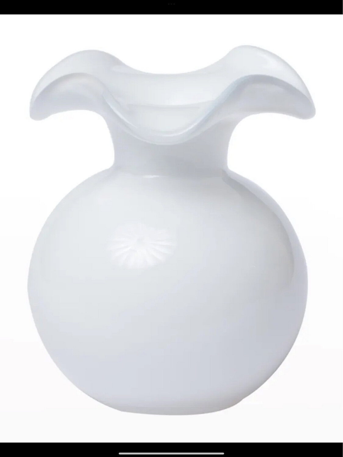 Vietri Small White Vase