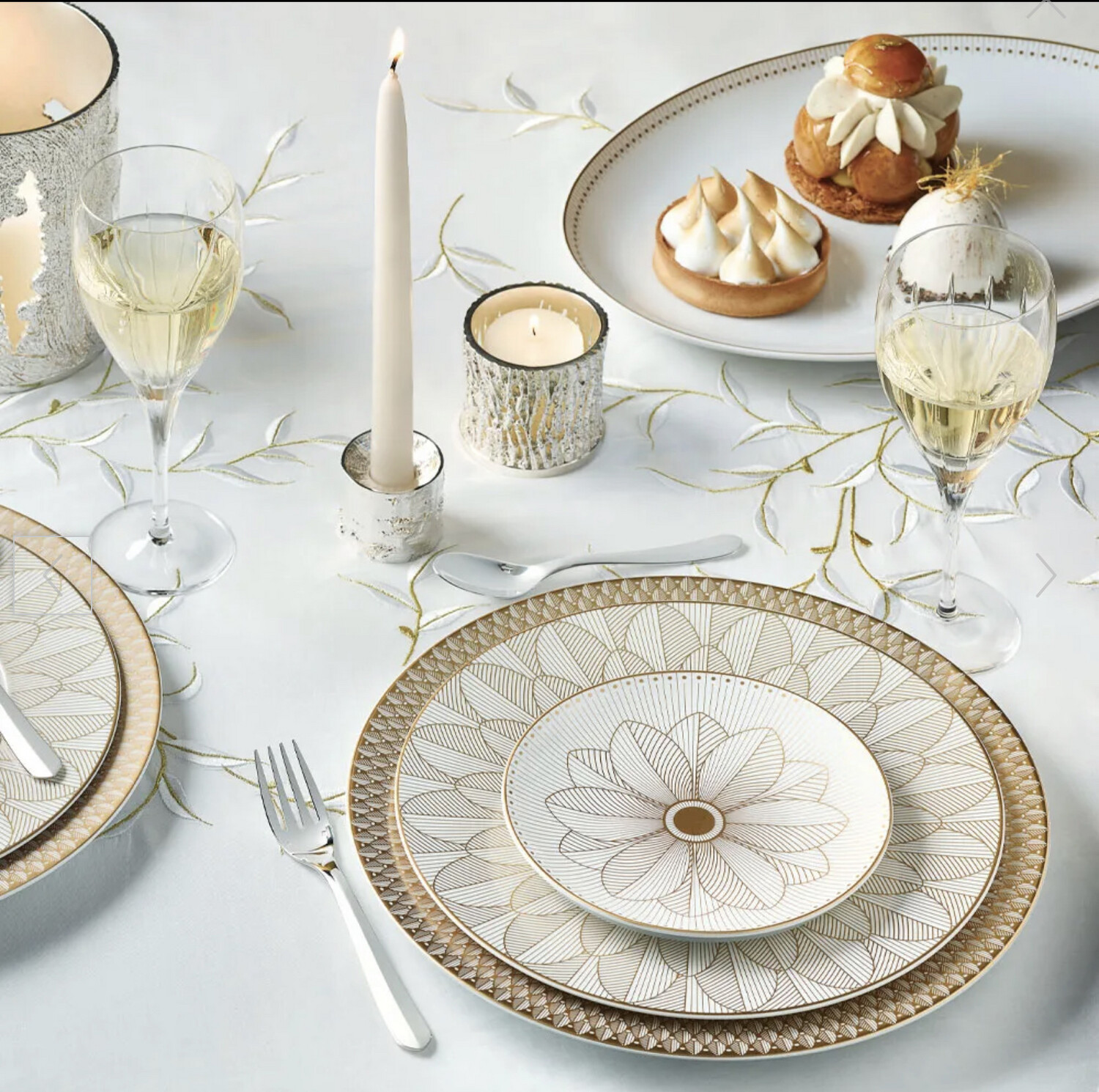 Christofle Malmaison Imperial Bread &amp; Butter Plate 6 Purchased Needs 6