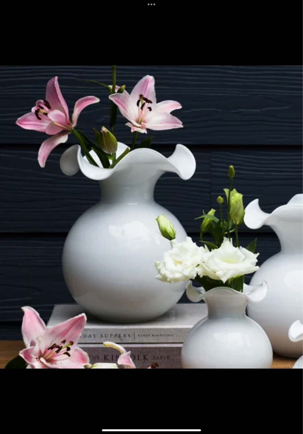 White Vietri Small Vase Needs 2