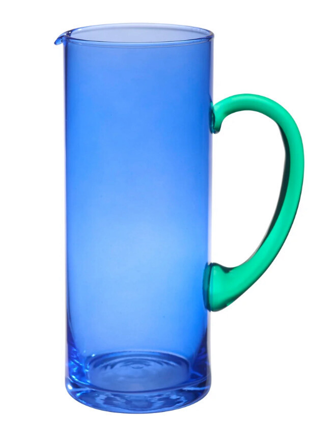 Lateral Objects Blue Pitcher PURCHASED